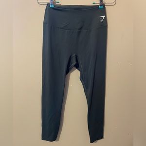Gymshark Training Leggings. Size medium. Obsidian Green.